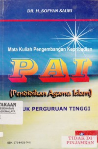 PAI (pendidikan agama islam) untuk perguruan tinggi