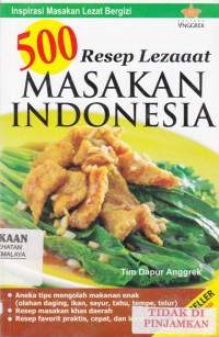 500 resep lezaaat masakan indonesia