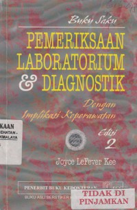 Image of Buku Saku Pemeriksaan Laboratorium & Diagnostik dengan Implikasi Keperawatan