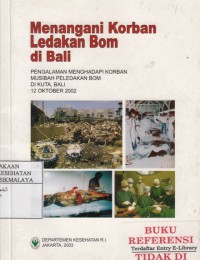 Image of Menangani korban ledakan bom di Bali