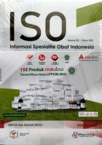 ISO Informasi Spesialite Obat Indonesia Volume 53 - Tahun 2021