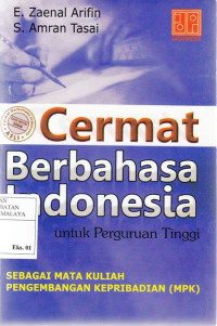 Cermat Berbahasa Indonesia Untuk Perguruan Tinggi