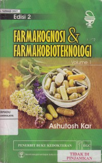 Farmakognosi & farmakobioteknologi vol.1