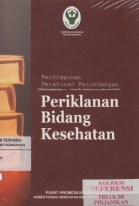 Perhimpunan peraturan perundangan periklanan bidang kesehatan