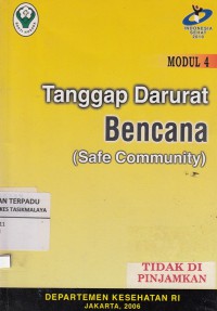 Image of Modul 4 Tanggap Darurat Bencana (Safe Community)