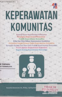 Image of Keperawatan komunitas : konsep dasar keperawatan komunitas...