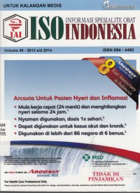 ISO Informasi Spesialite Obat Indonesia Vol. 48 - 2013 s/d 2014