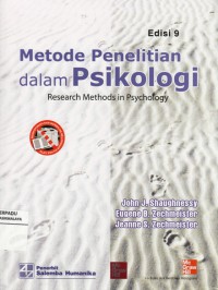 Metode Penelitian Dalam Psikologi = Research Methods Psychology