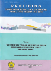 PROSIDING ( Seminar Nasional dan Diseminasi Penelitian Kesehatan 2015 )
