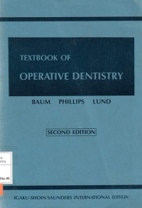 Image of Textbook Of Operative Dentistry