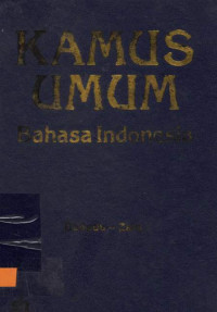 Kamus Umum Bahasa Indonesia