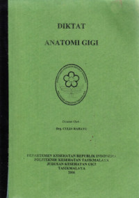 Image of DIKTAT ANATOMI GIGI