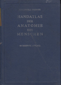 Handatlas der Anatomie Menschen