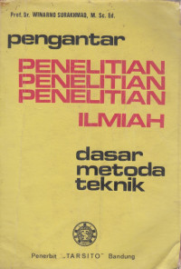 Pengantar Penelitian Ilmiah