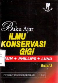 Image of Buku Ajar Ilmu Konservasi Gigi