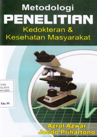 Metodologi Penelitian Kedokteran & Kesehatan Masyarakat