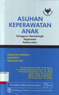 Asuhan Keperawatan Anak Gangguan Hematologik Ke Ganasan Kedaruratan