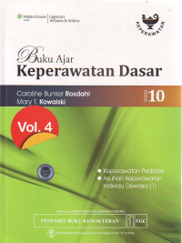 Buku ajar keperawatan dasar volume 4