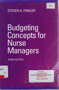Budgeting concepts for nurse managers