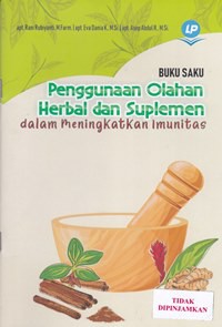 Buku saku penggunaan olahan herbal dan suplemen dalam meningkatkan imunitas