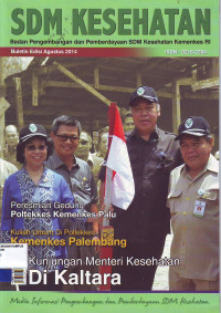 Buletin SDM  Kesehatan:Kunjungan Menteri kesehatan Di Kaltara