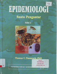 Epidemiologi suatu pengantar
