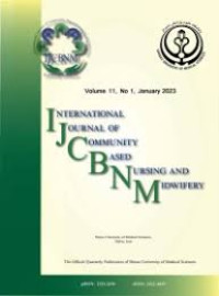 International Journal Community Based Nursing and Midwifery
