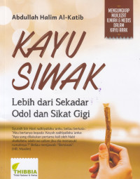 Kayu Siwak