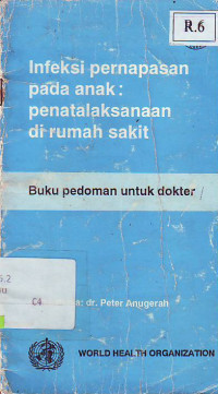 Image of Infeksi pernapasan pada anak : penatalaksanaan di rumah sakit buku pedoman untuk dokter