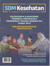 SDM Kesehatan: Badan Pengembangan dan Pemberdayaan SDM Kesehatan Kemenkes RI