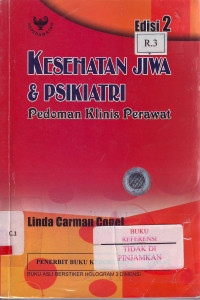 Kesehatan jiwa dan psikiatri pedoman klinis perawat