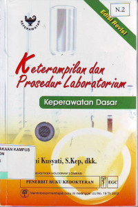 Keterampilan dan prosedur laboratorium keperawatan dasar