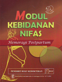 Modul kebidanan nifas: hemoragi postpartum