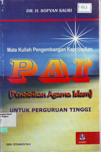 Mata Kuliah Pengembangan Kepribadian Pendidikan Agama Islam