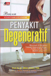 Buku Ajar Kedokteran & Kesehatan Penyakit Degeneratif