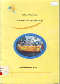 Pedoman pelaksanaan pembentukan desa siaga