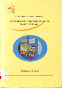 Country evaluation measuring the efectiveness of the siaga campaign
