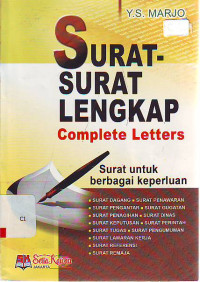 Surat-surat lengkap: surat untuk berbagai keperluan