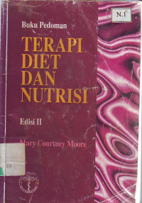 Terapi diet dan nutrisi, buku pedoman