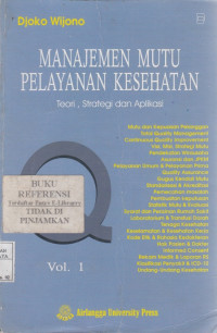 Image of Manajemen Mutu Pelayanan Kesehatan