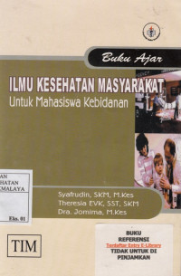 Buku Ajar Ilmu Kesehatan Masyarakat