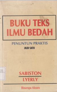 Buku Teks Ilmu Bedah