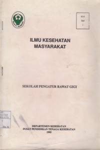 Ilmu Kesehatan Masyarakat