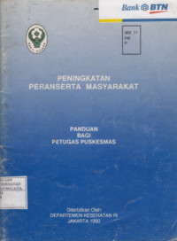 Peningkatan Peranserta Masyarakat