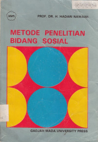 Metode Penelitian Bidang Sosial