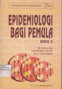 Epidemiologi Bagi Pemula