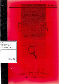 Image of Buku Materi EXODONTIA
