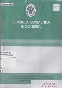 Formula kosmetika Indonesia