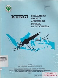 Kunci bergambar nyamuk anopheles dewasa di Indonesia