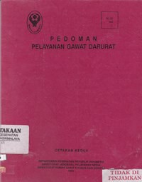 Pedoman pelayanan gawat darurat